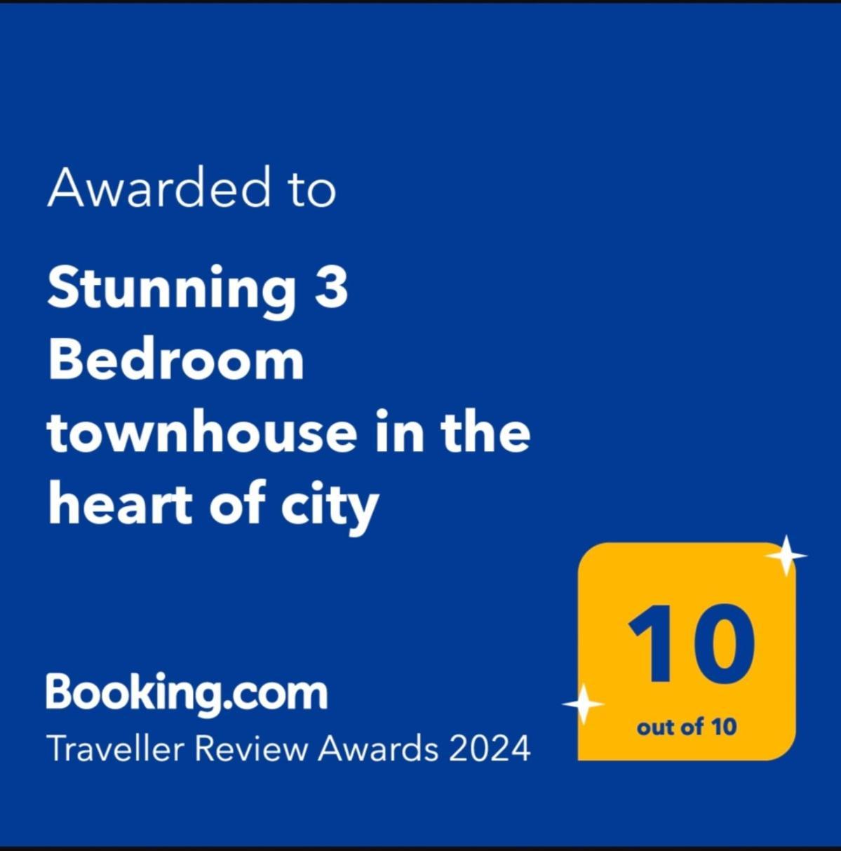 Stunning 3 Bedroom Townhouse In The Heart Of City 벨파스트 외부 사진